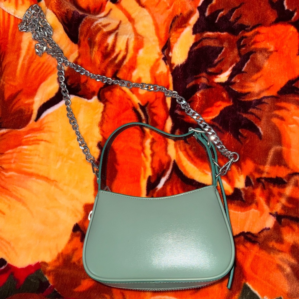 Green Mini Shoulder Purse - image 2